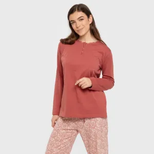 Pijama algodão Rastberry rosa