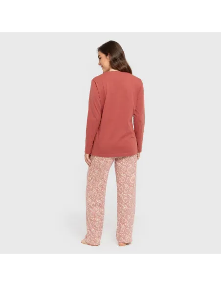 Pijama algodão Rastberry rosa Pijama algodão Rastberry rosa