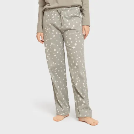 Pijama algodão Estrellita verde seco