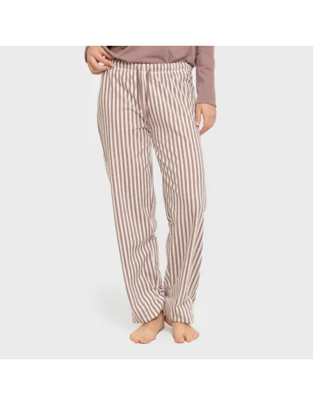 Pijama algodão Raya Kodac beringela seco