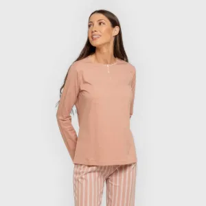 Pijama algodão Raya Marsella rosa keike