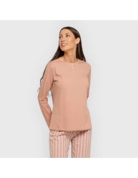 Pijama algodão Raya Marsella rosa keike