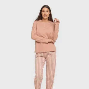Pijama algodão Raya Marsella rosa keike 2