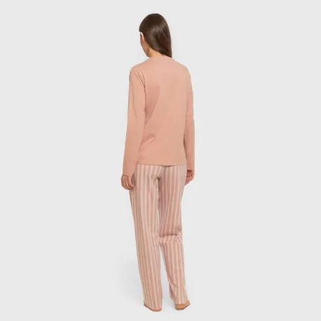 Pijama algodão Raya Marsella rosa keike