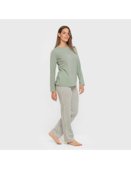 Pijama algodão Raya Kodac verde keike Pijama algodão Raya Kodac verde keike