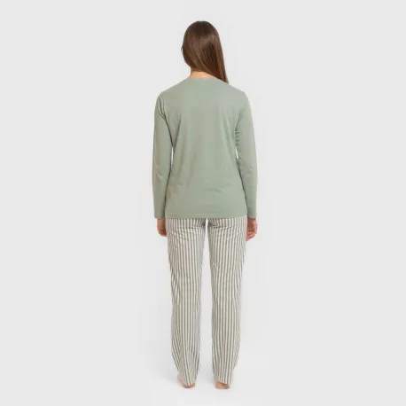 Pijama algodão Raya Kodac verde keike