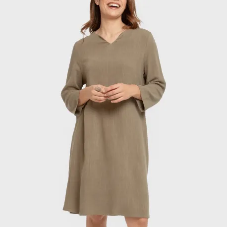 Túnica linho mulher lisa