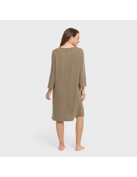 Túnica linho mulher lisa