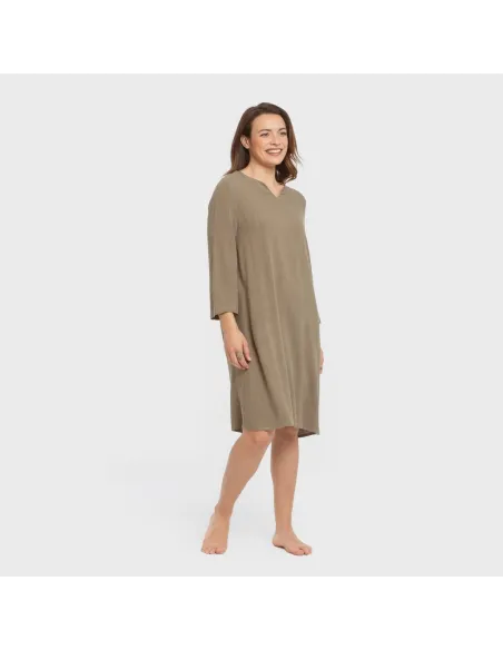 Túnica linho mulher lisa