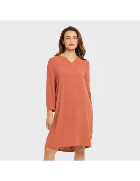 Túnica linho mulher lisa