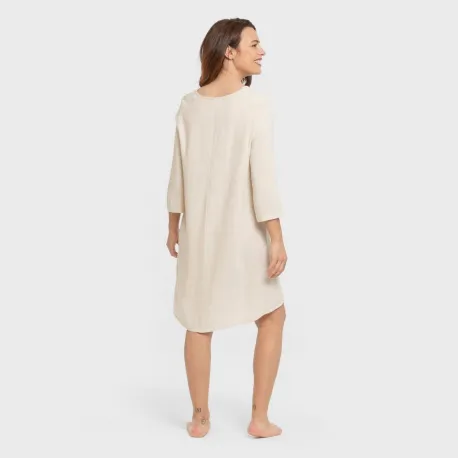 Túnica linho mulher lisa