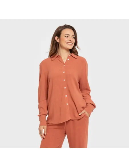 Camisa linho mulher lisa Camisa linho mulher lisa