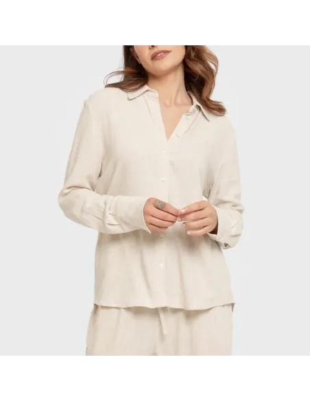 Camisa linho mulher lisa Camisa linho mulher lisa