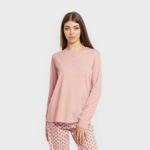 Pijama algodão Tana rosa keike