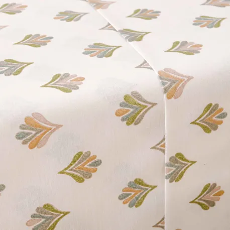 Jogo de lençóis algodão Alhambra verde