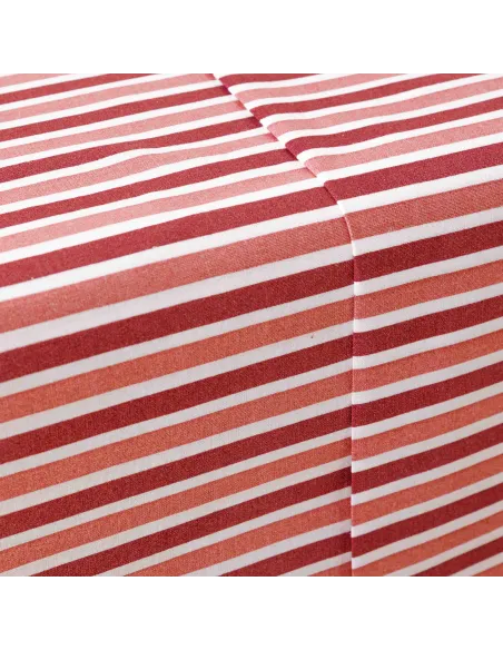 Jogo de lençóis algodão Raya Brooke rosa Jogo de lençóis algodão Raya Brooke rosa