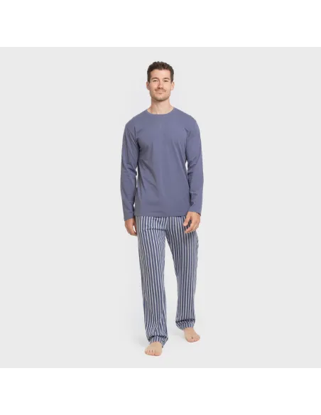 Pijama algodão homem Raya Fernando azul