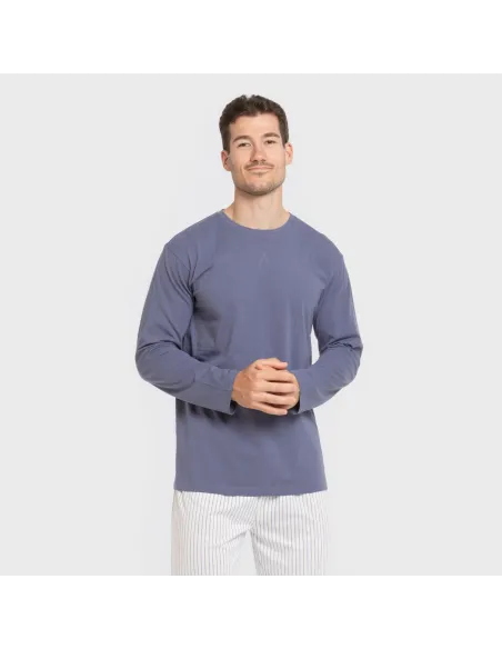 Pijama algodão homem Raya Fandi azul