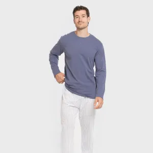 Pijama algodão homem Raya Fandi azul 2