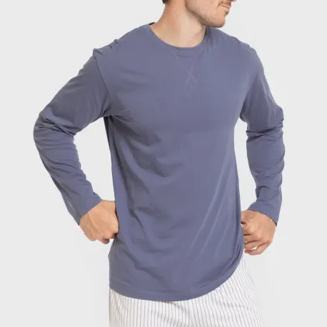 Pijama algodão homem Raya Fandi azul