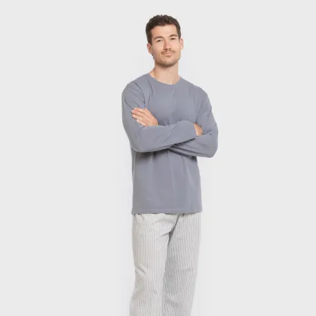 Pijama algodão homem Raya Ben azul