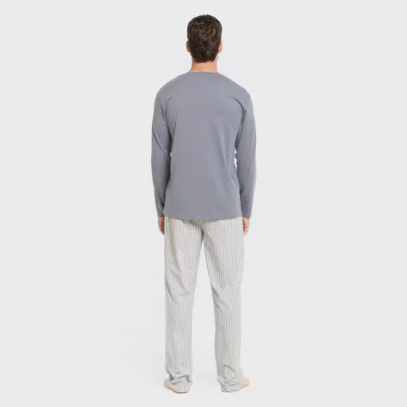 Pijama algodão homem Raya Ben azul