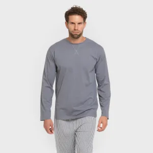 Pijama algodão homem Raya Santi indigo