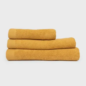 Toalha de banho 400gr duplo turco mostarda