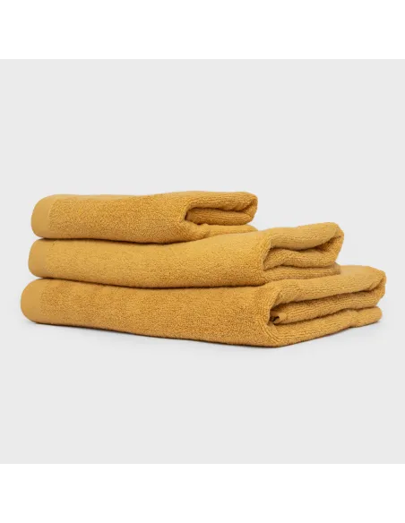 Toalha de banho 400gr duplo turco mostarda Toalha de banho 400gr duplo turco mostarda