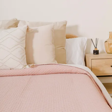 Colcha duplo tecido jacquard Punto