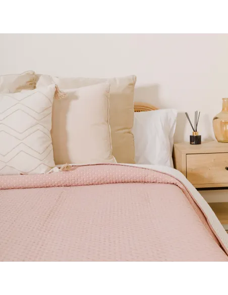 Colcha duplo tecido jacquard Punto Colcha duplo tecido jacquard Punto