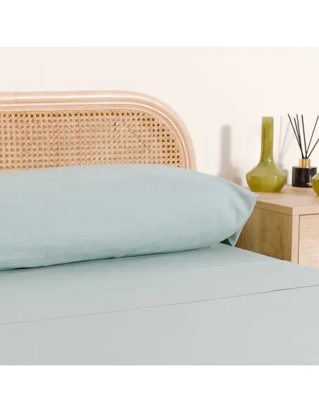 Jogo de lençóis algodão lisos