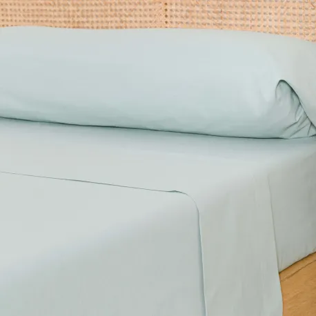 Jogo de lençóis algodão lisos
