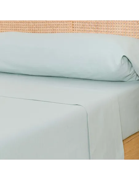 Jogo de lençóis algodão lisos