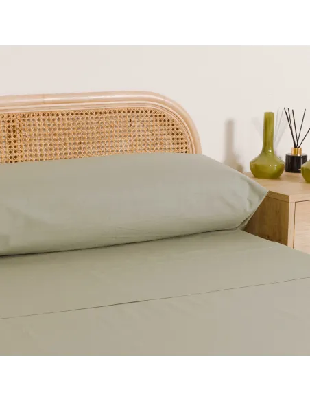 Jogo de lençóis algodão lisos