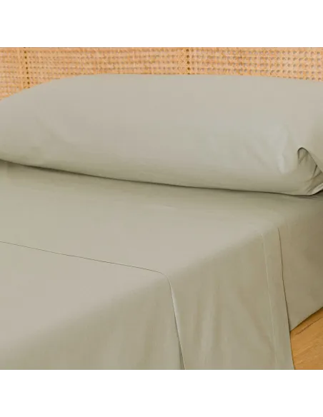 Jogo de lençóis algodão lisos