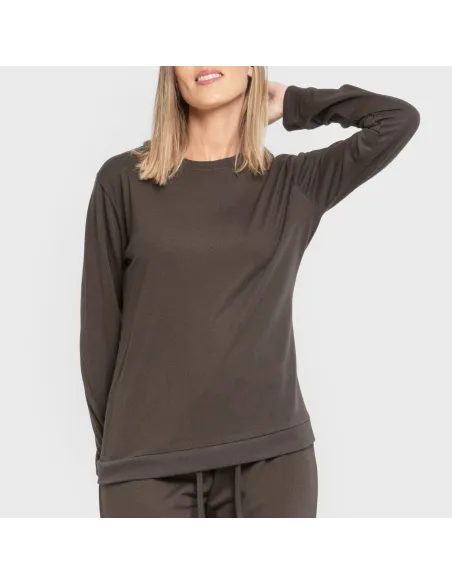 Camisola básica desportiva mulher