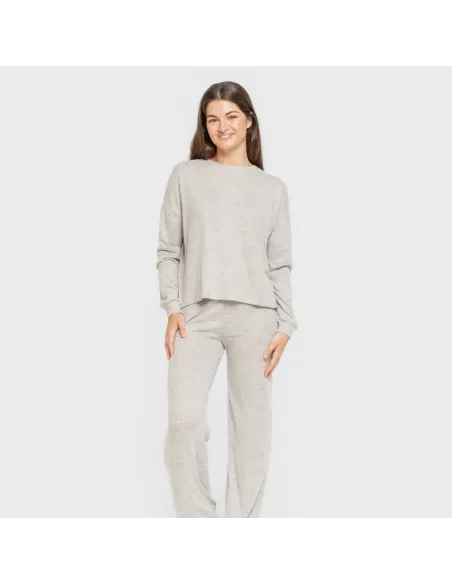 Pijama malha extra suave liso Pijama malha extra suave liso