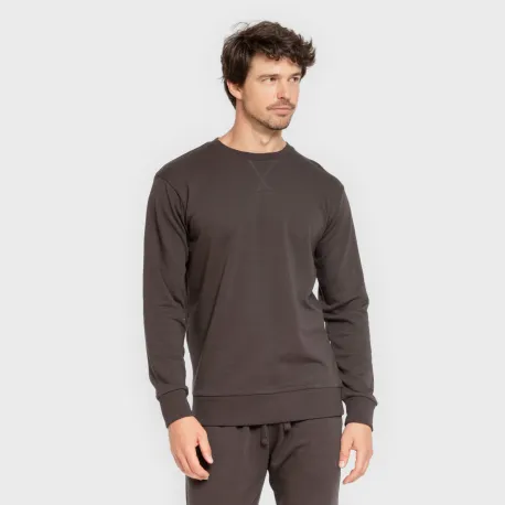 Camisola básica desportiva homem