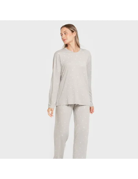 Pijama mulher soft Ambarina cinza Pijama mulher soft Ambarina cinza