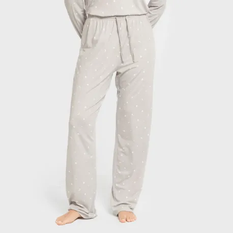 Pijama mulher soft Ambarina cinza