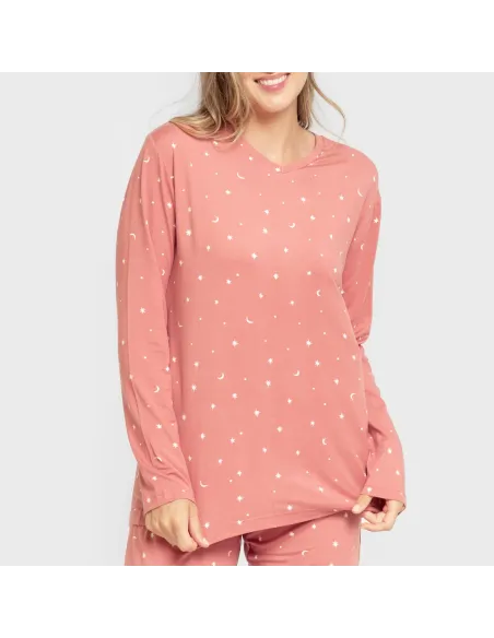 Pijama mulher soft Ambarina marsala Pijama mulher soft Ambarina marsala