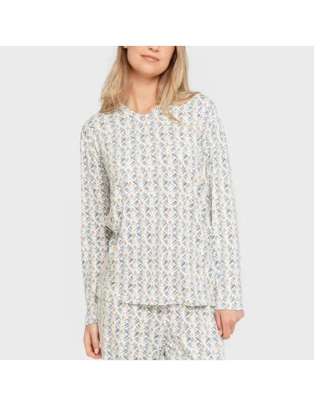 Pijama mulher soft Eloina água marinha Pijama mulher soft Eloina água marinha