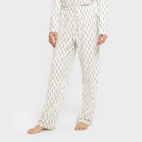 Pijama mulher soft Espiga água marinha