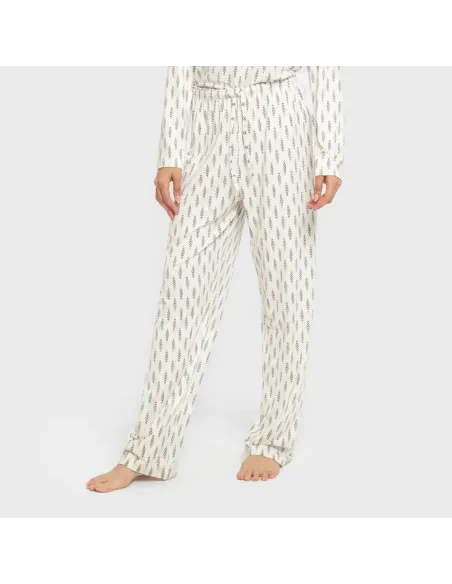 Pijama mulher soft Espiga água marinha Pijama mulher soft Espiga água marinha