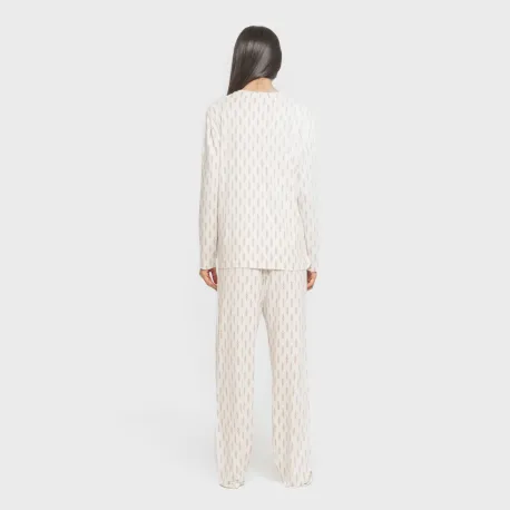 Pijama mulher soft Espiga beringela