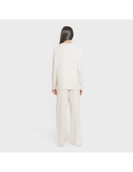 Pijama mulher soft Espiga beringela Pijama mulher soft Espiga beringela