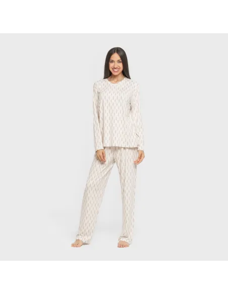Pijama mulher soft Espiga beringela Pijama mulher soft Espiga beringela
