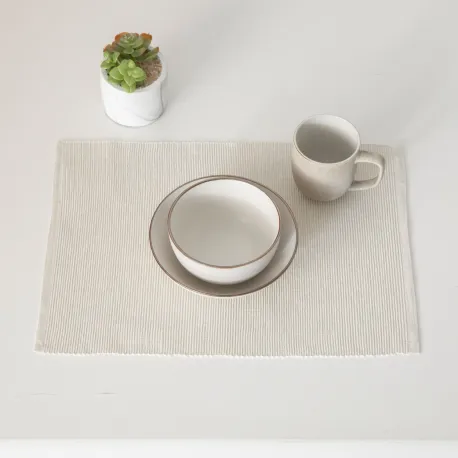 Individual algodão liso