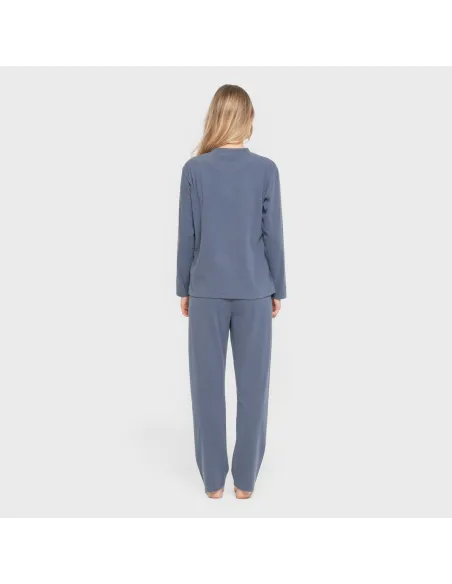 Pijama canelado Raya ancha